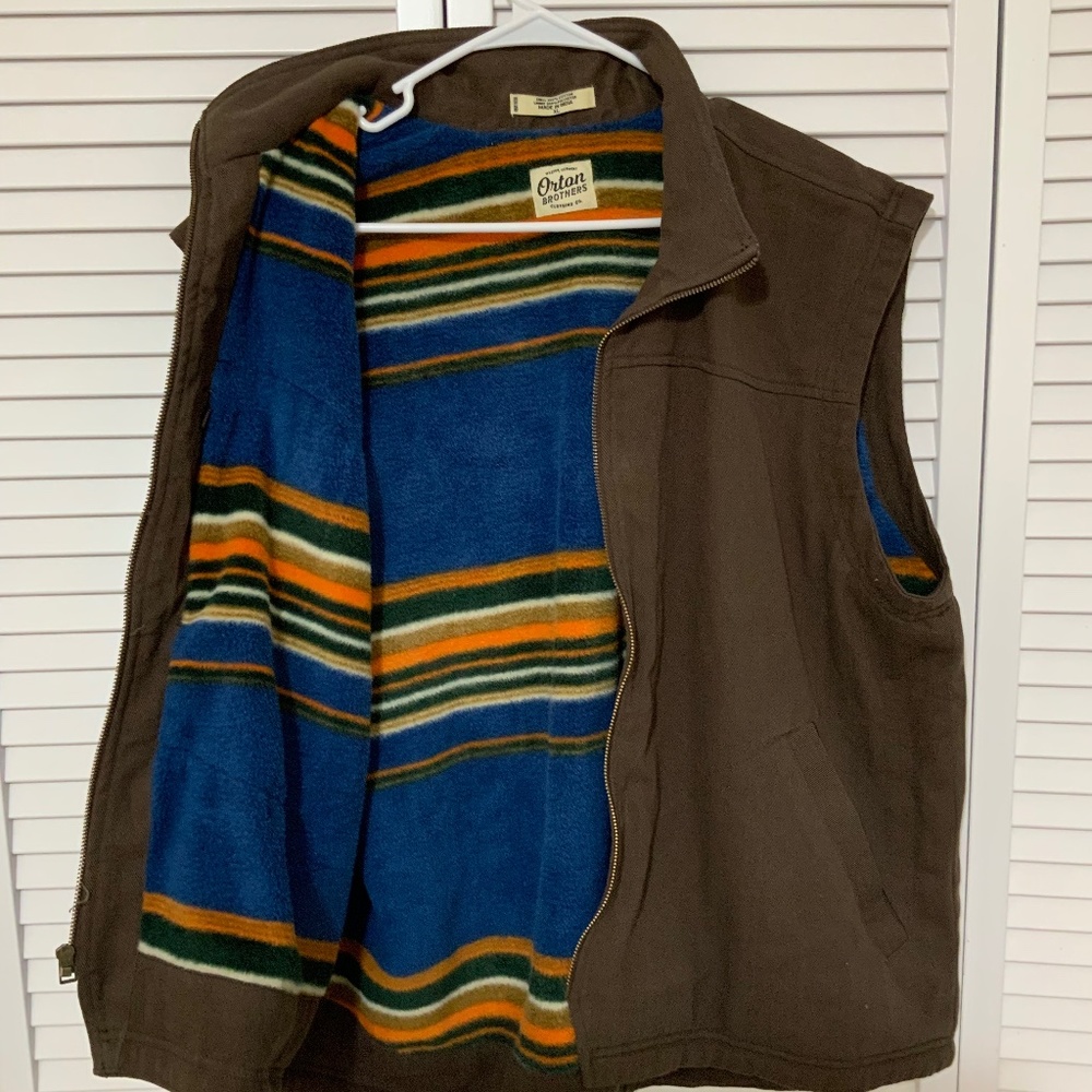 Vintage Orson brothers mens XL vest
